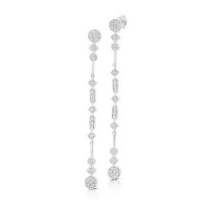 0.40ctw Diamond Dangle Earrings