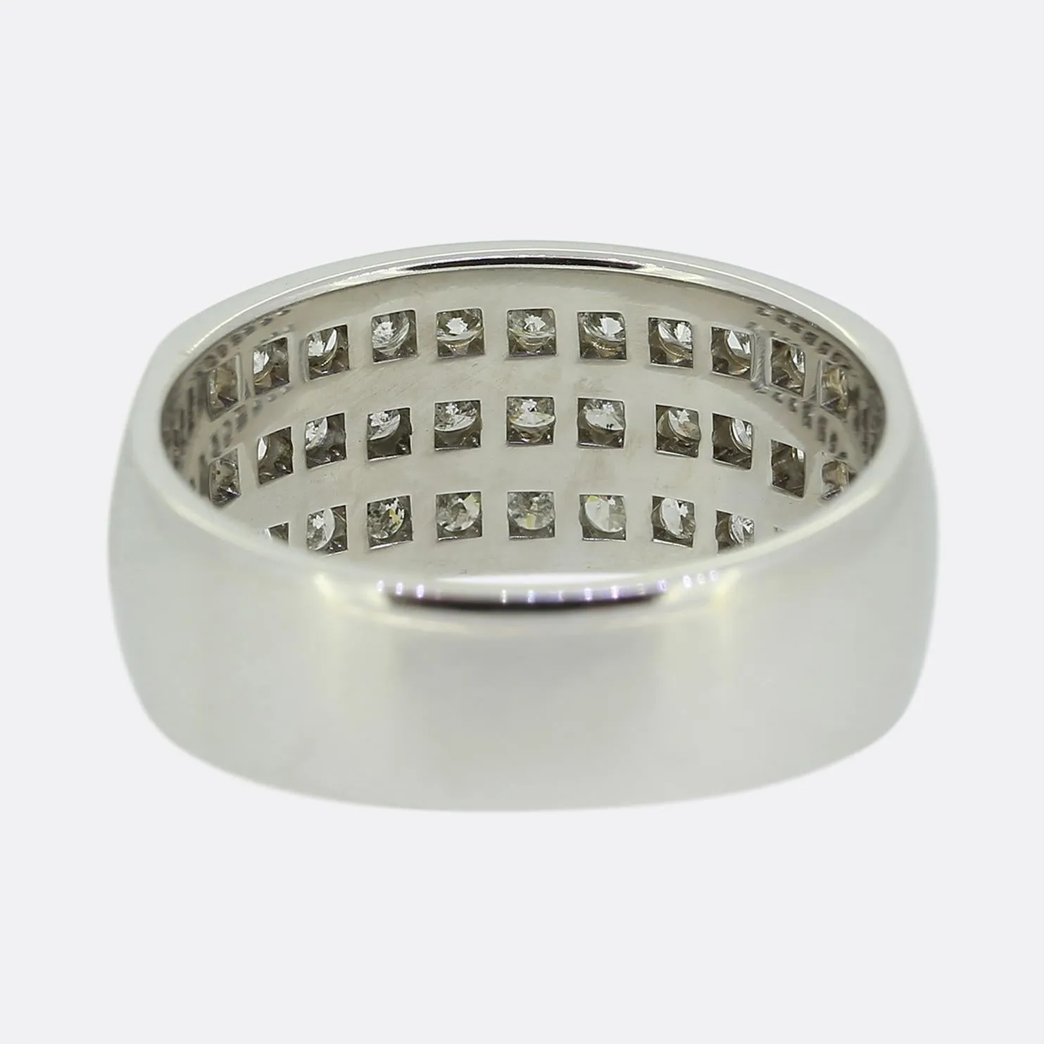 1.00 Carat Triple Layered Diamond Ring
