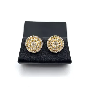 10KT DIAMOND EARRINGS