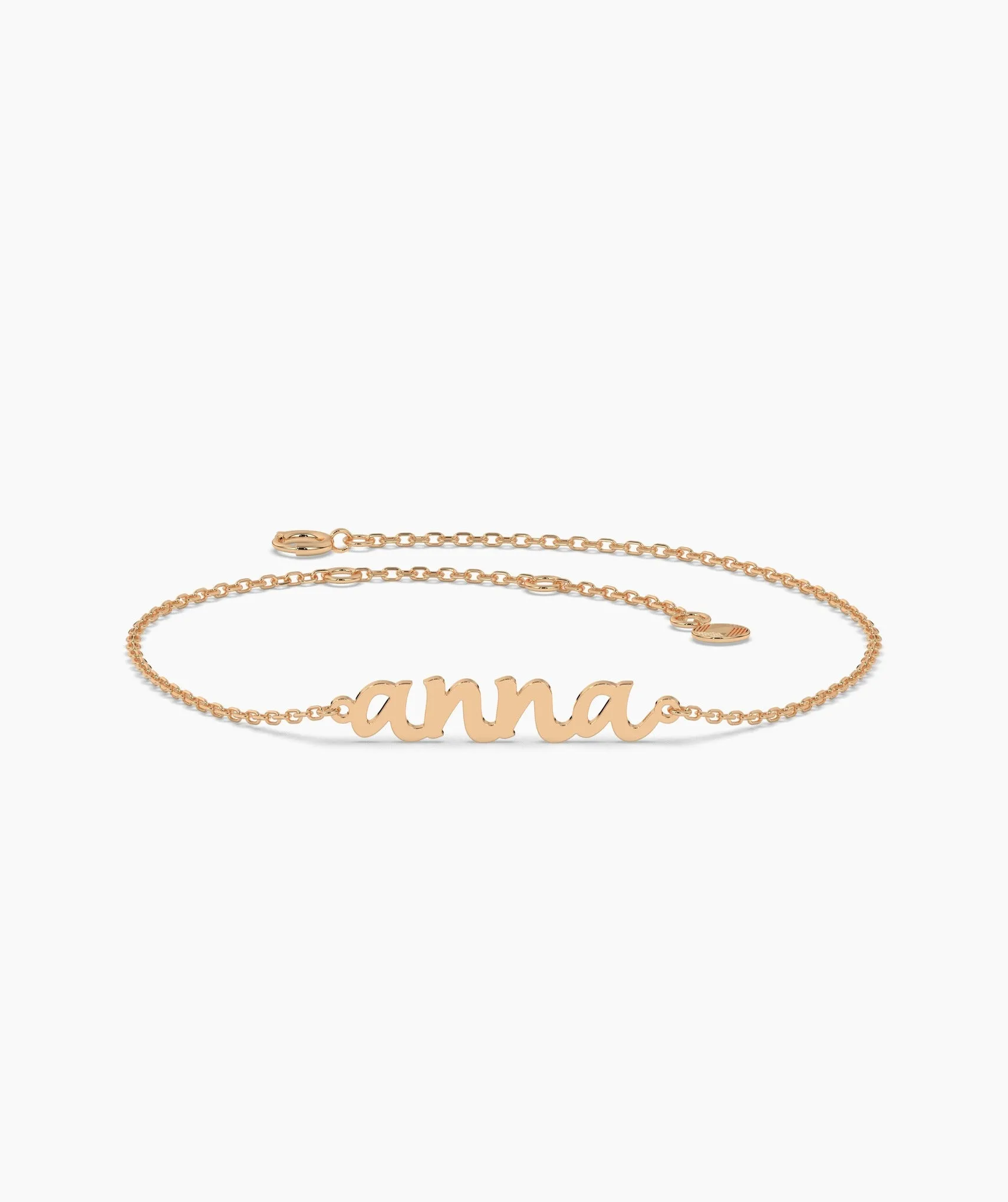14K Gold Personalized Bracelet
