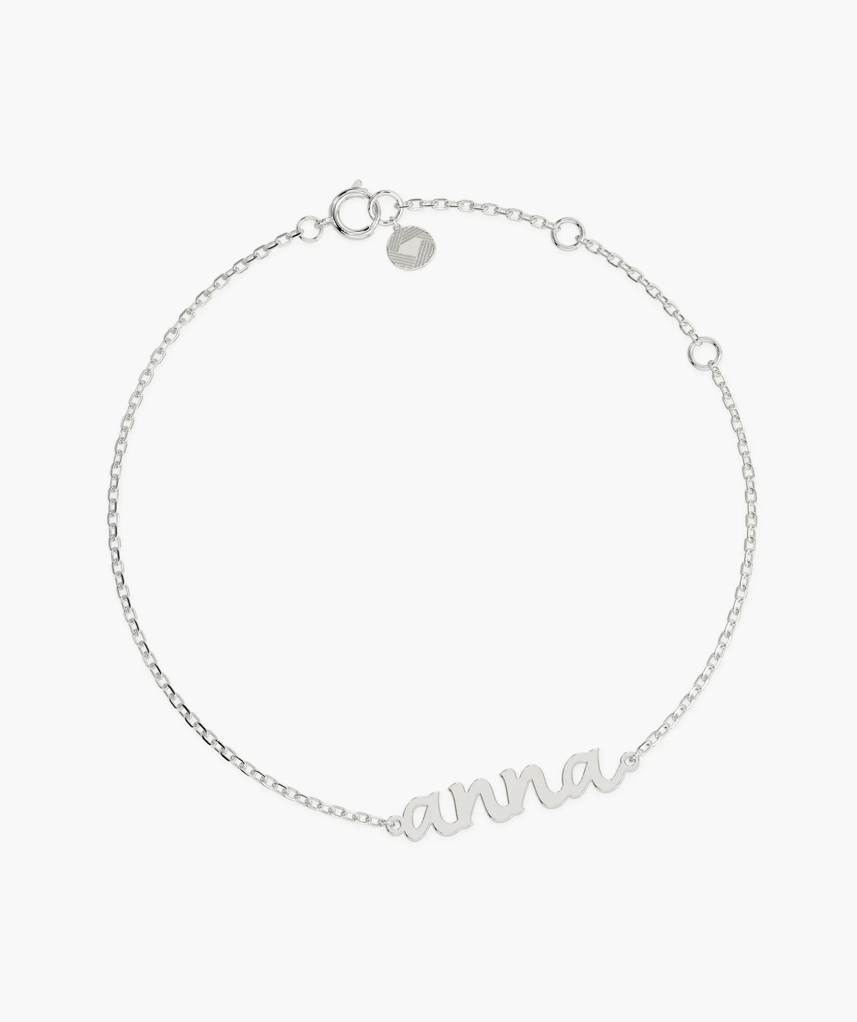 14K Gold Personalized Bracelet