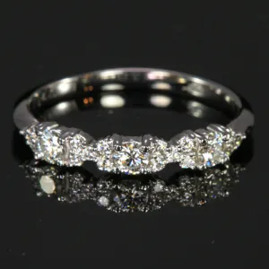 14K White Gold Diamond Ring By Christopher Michael