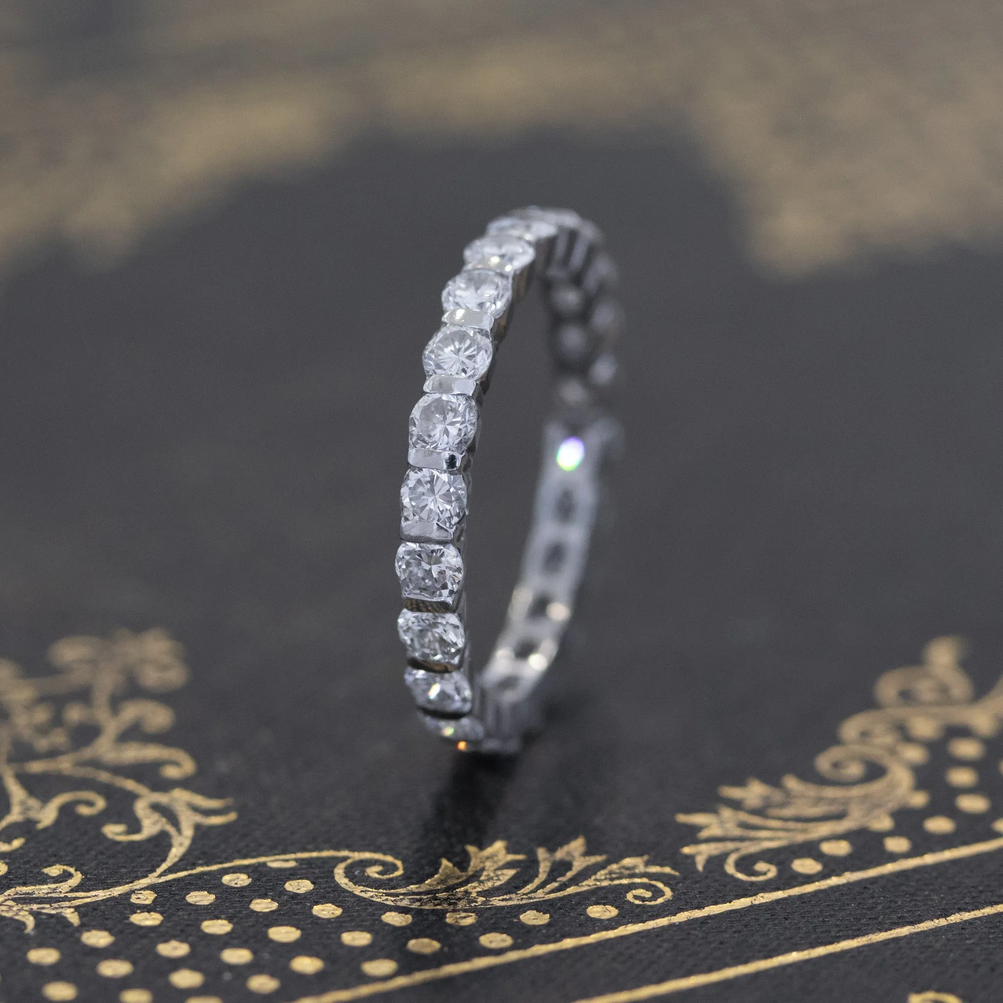 1.60ctw Round Brilliant Cut Diamond Eternity Band