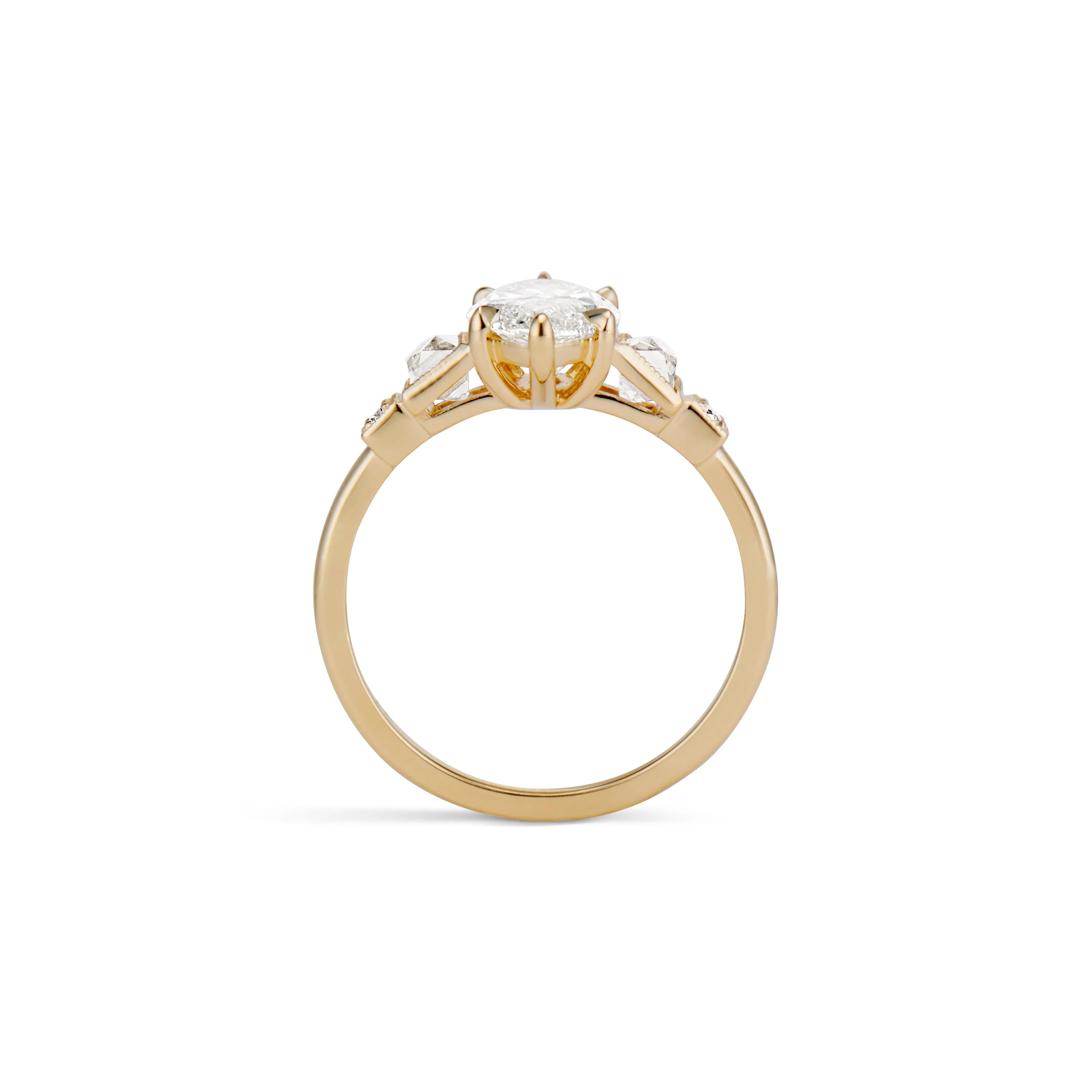 1.70 carat Marquise Parker Engagement Ring