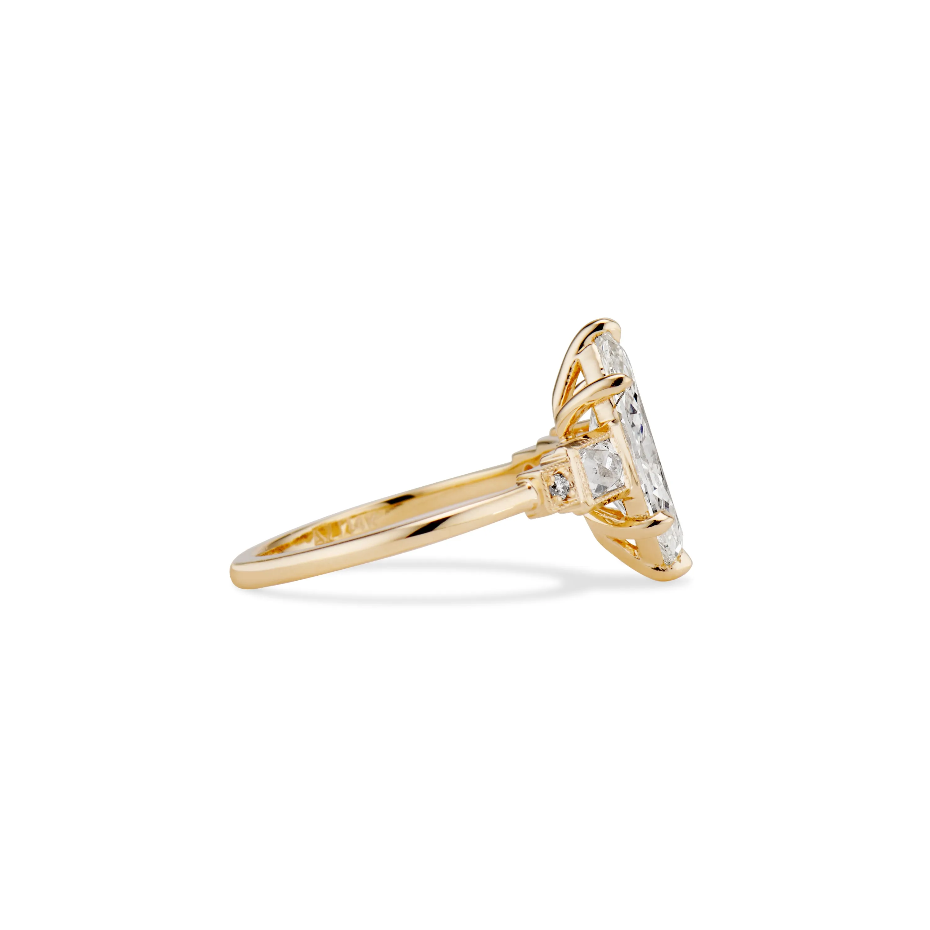 1.70 carat Marquise Parker Engagement Ring