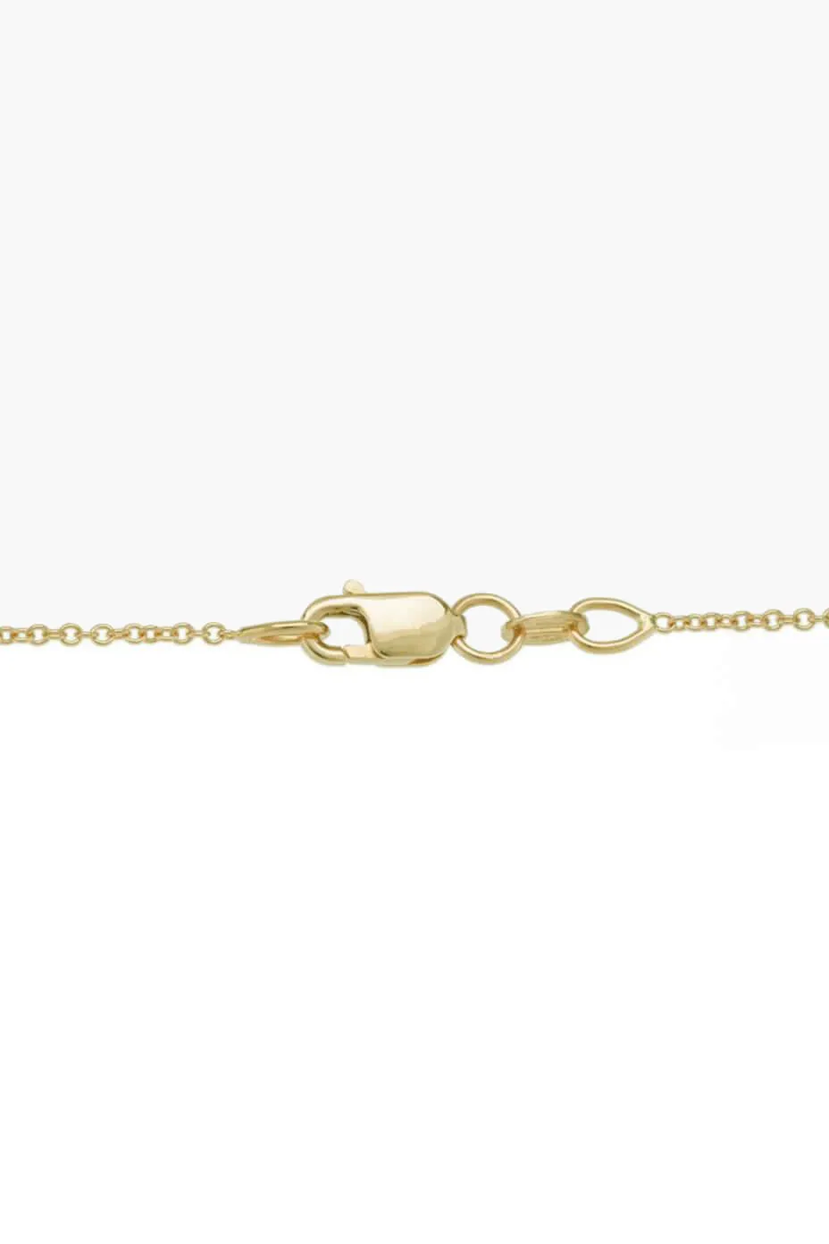 18K Yellow Gold Fine Cable Chain 45cm