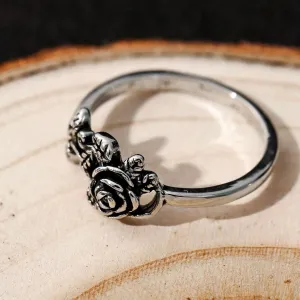 1pc Men's Retro Rose Rings