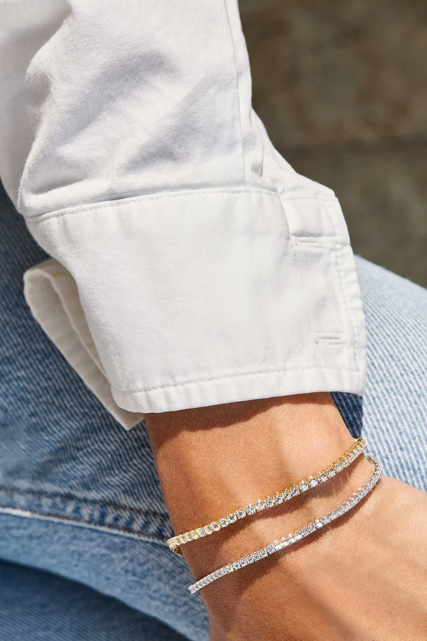 2.00ct Claw Set Diamond Tennis Bracelet