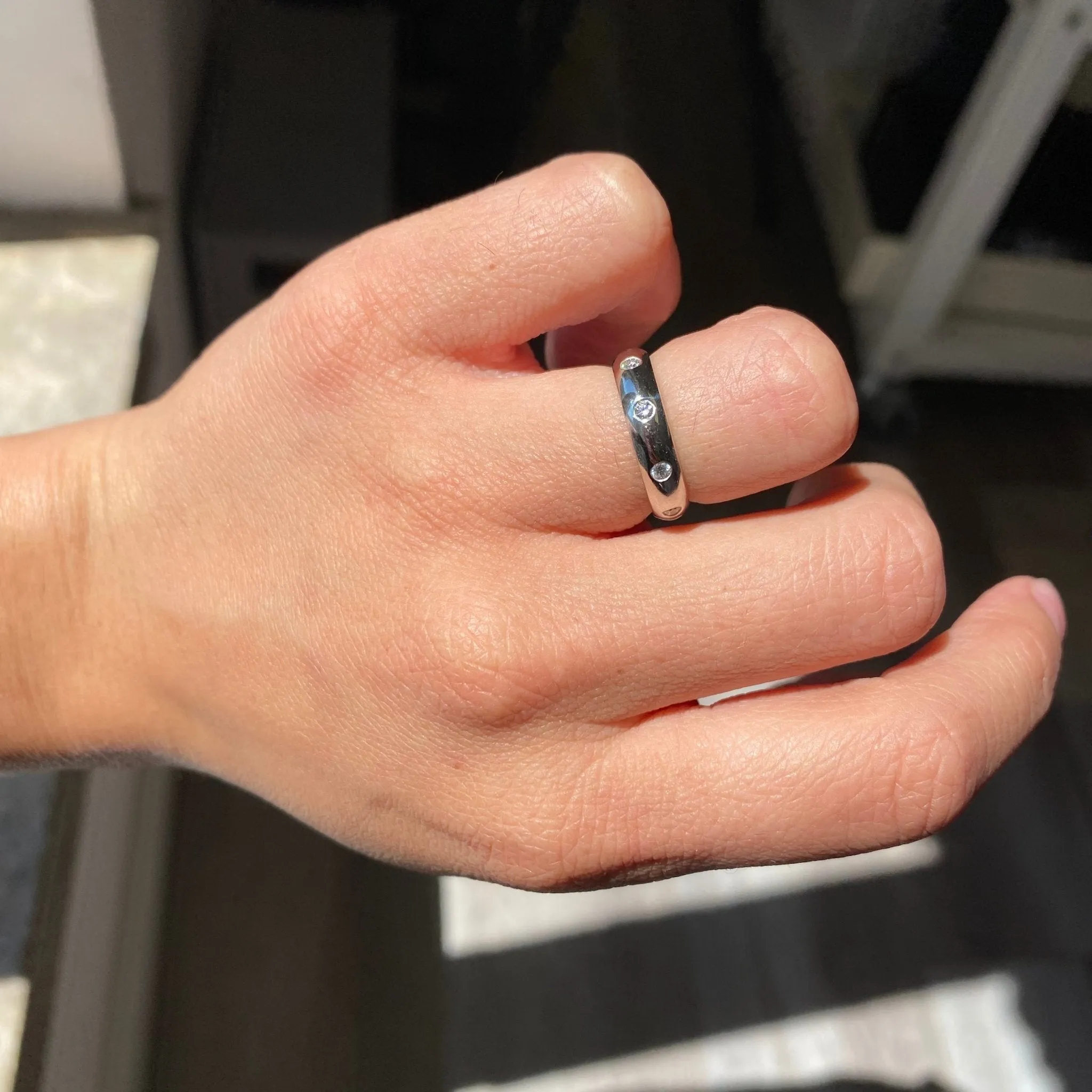 .25ctw Vintage Diamond Scatter Band