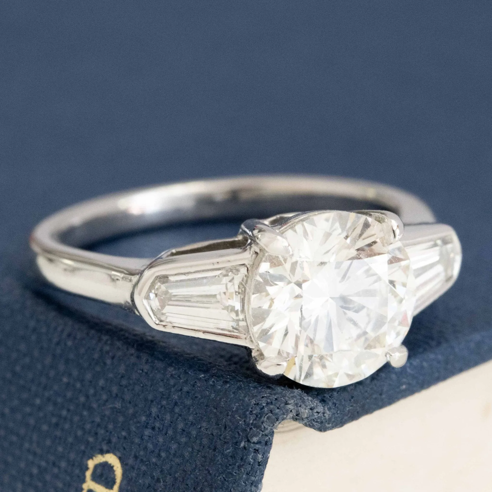2.68ctw Round Brilliant Cut Diamond Ring, GIA EX EX EX