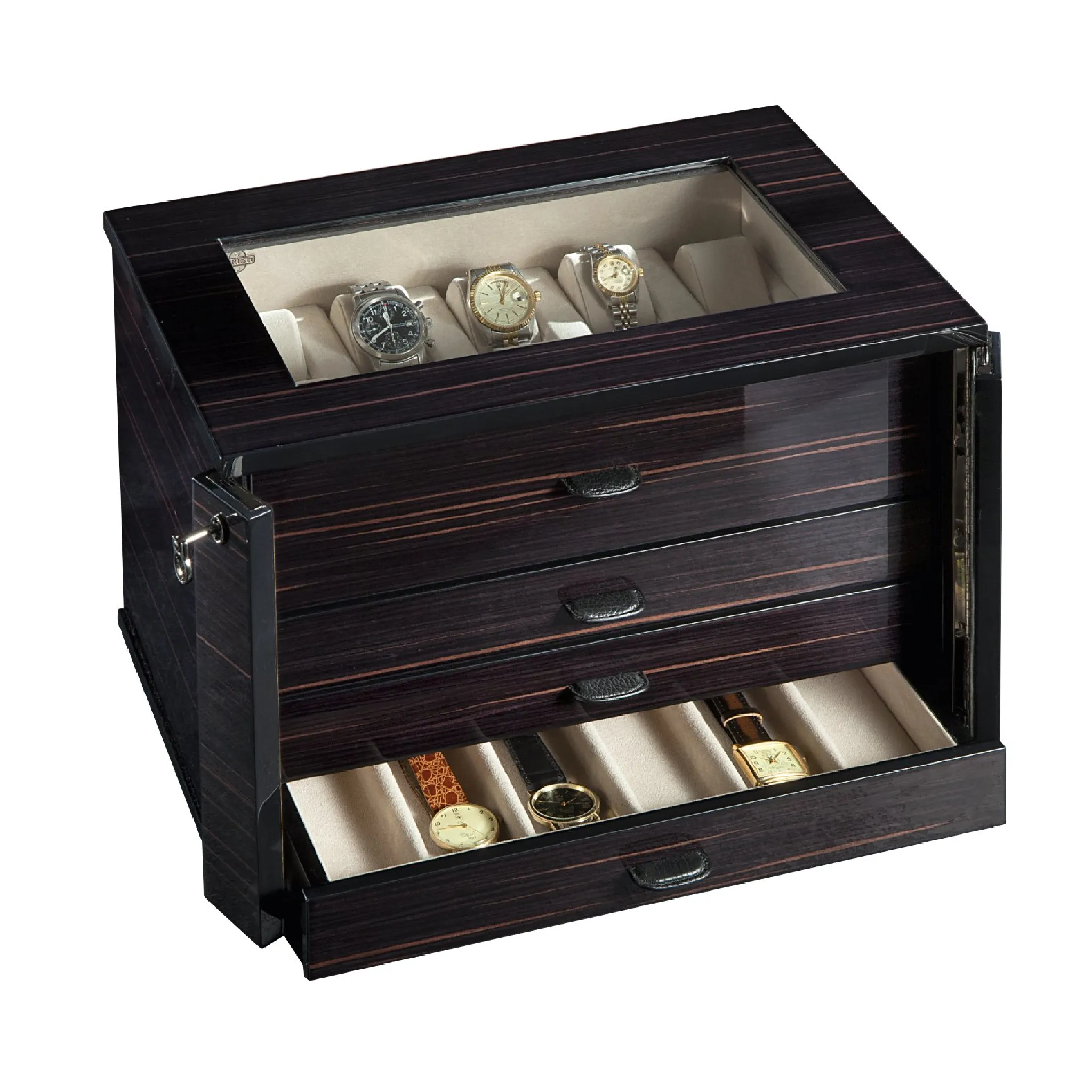 28-Holder Watch Chest | Agresti Il Mio Tempo