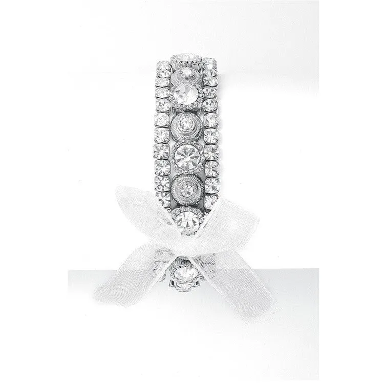 3-Pc. Layered Wedding Stretch Bracelet Set - SOLD OUT