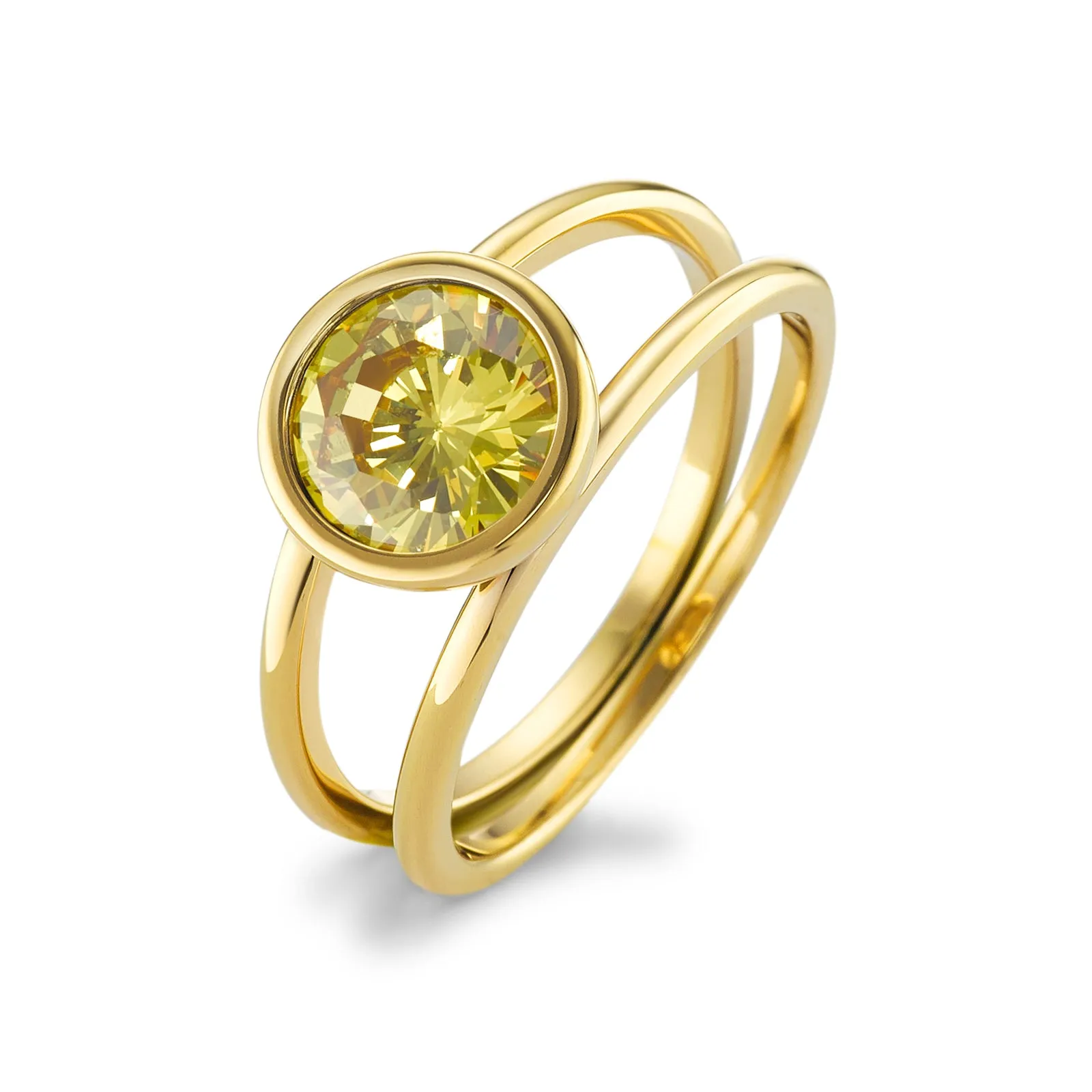 594059 TeNo Joy Ring, Imperial in Yellow Gold 9.5mm