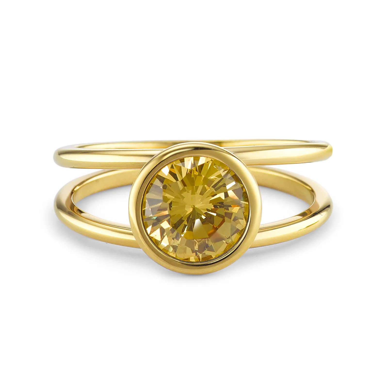 594059 TeNo Joy Ring, Imperial in Yellow Gold 9.5mm