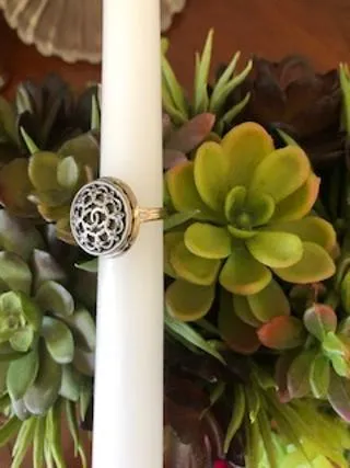 #68 Vintage Couture Ring 20mm