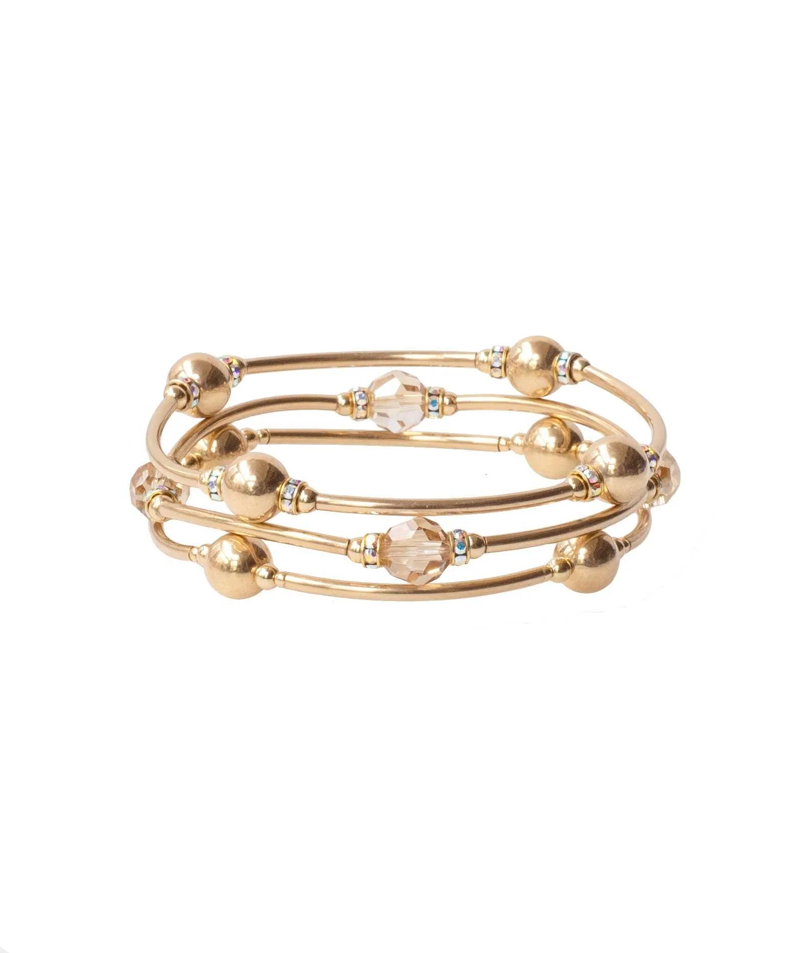 8mm Gold-Filled Blessing Bracelet: L