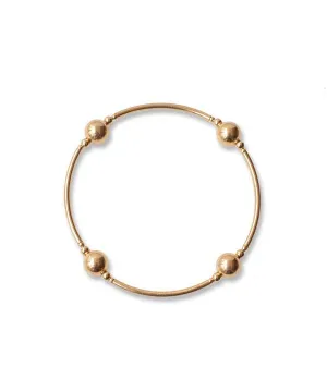 8mm Gold-Filled Blessing Bracelet: L