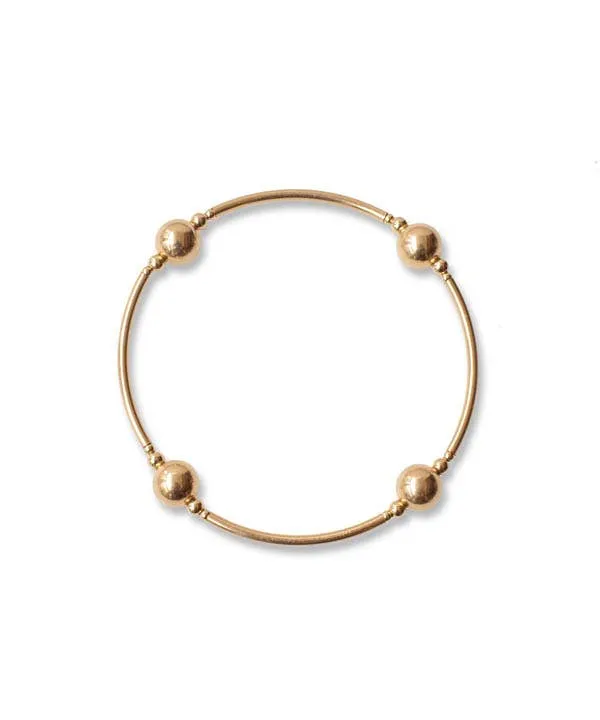 8mm Gold-Filled Blessing Bracelet: L
