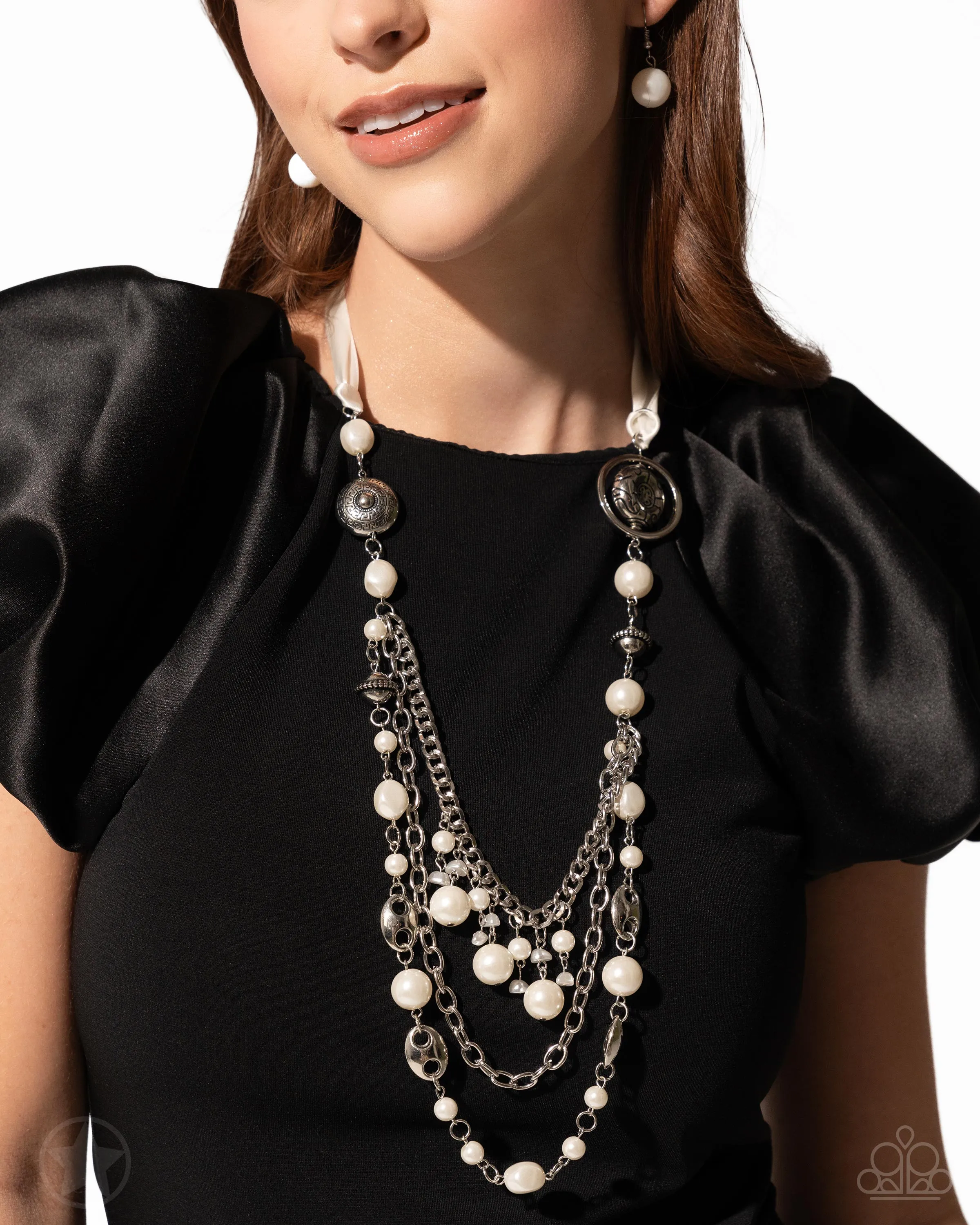 All The Trimmings - Ivory Necklace