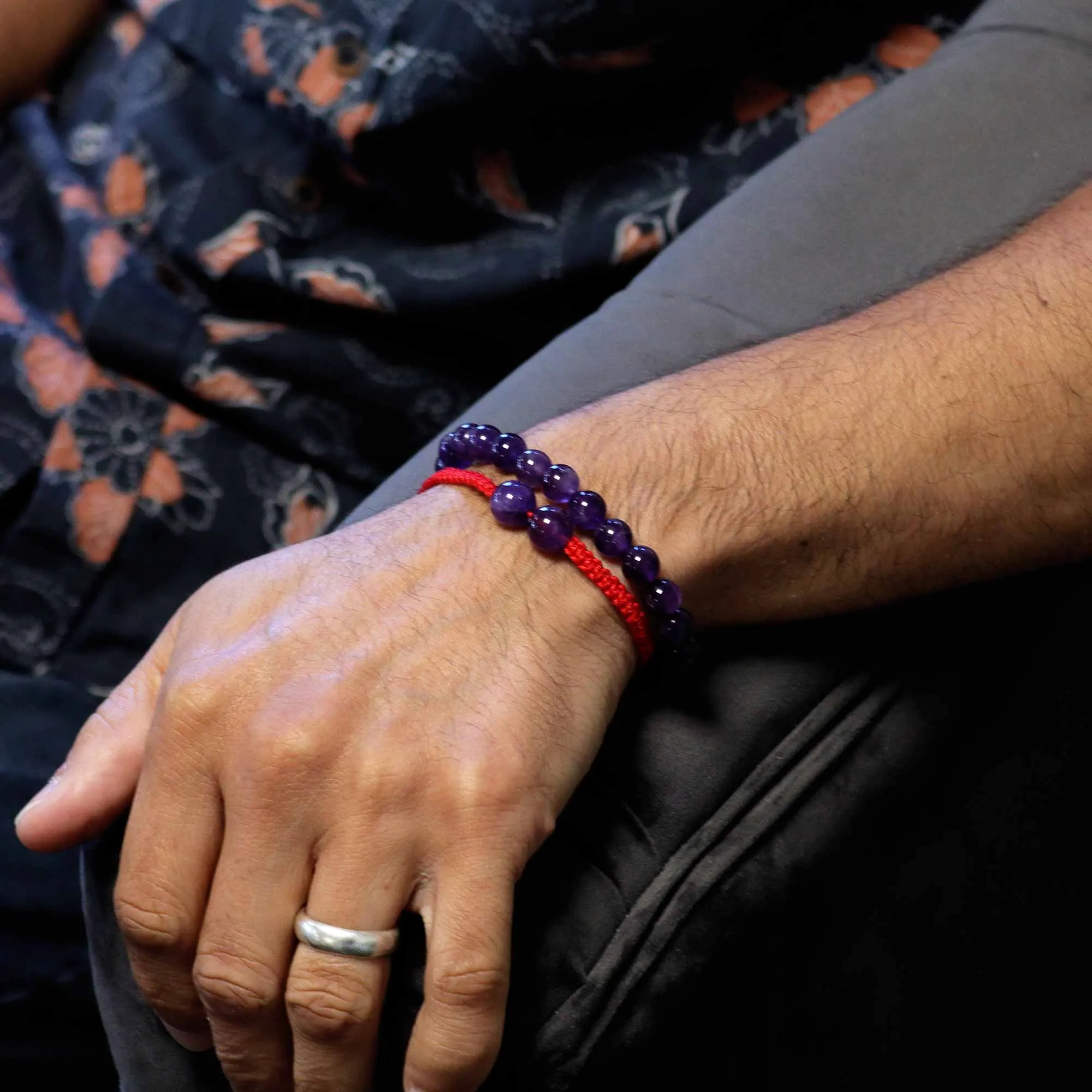 Amethyst Double Power Bracelets Gemstone