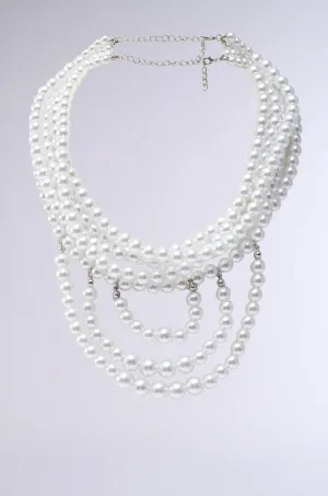 ANNE LAYERED PEARL NECKLACE