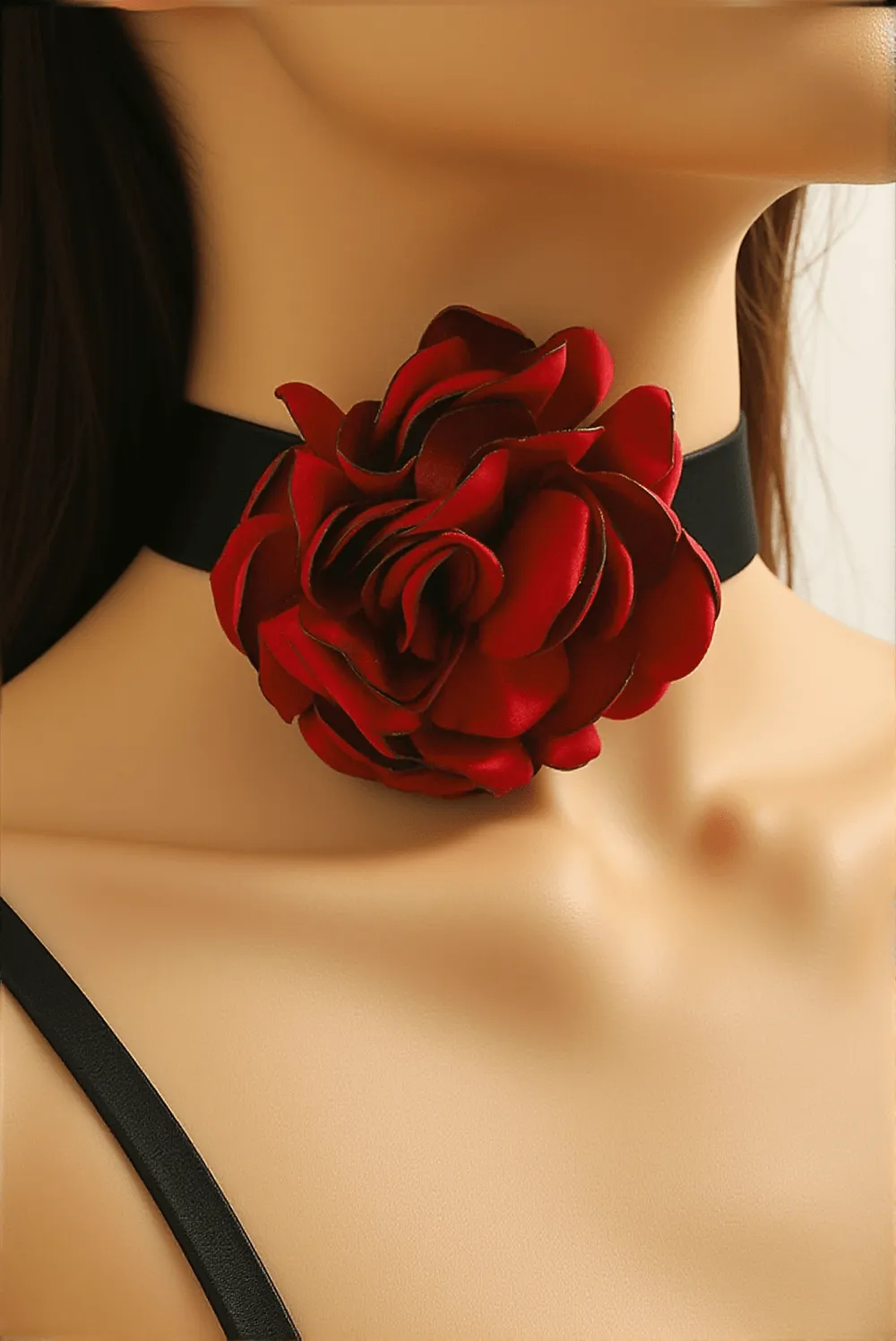 Annyston 3D Floral Collar Necklace