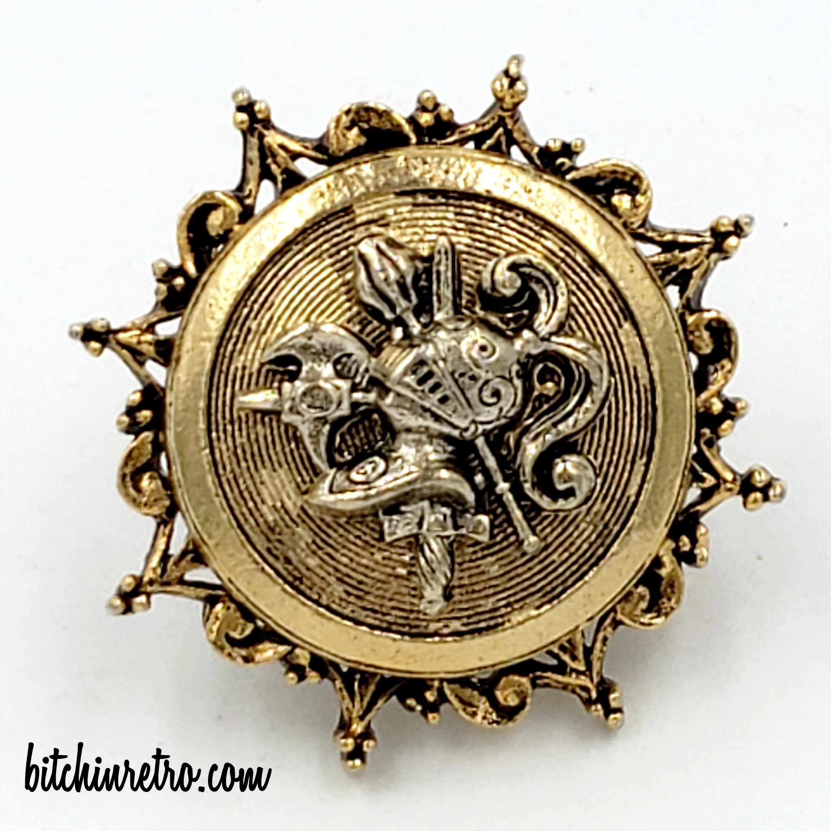 ART Arthur Pepper Vintage Knight or Crested Ring