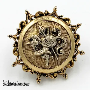 ART Arthur Pepper Vintage Knight or Crested Ring