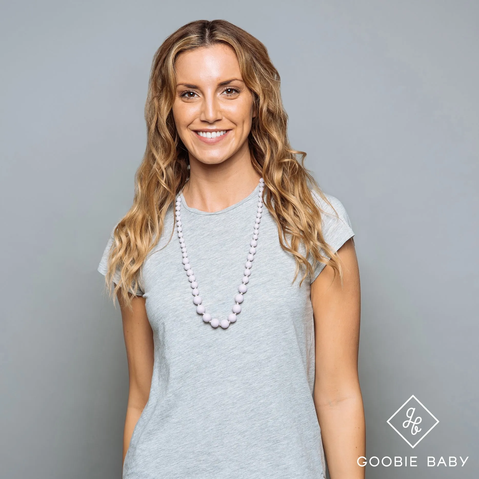 Audrey Teething Necklace - Lilac