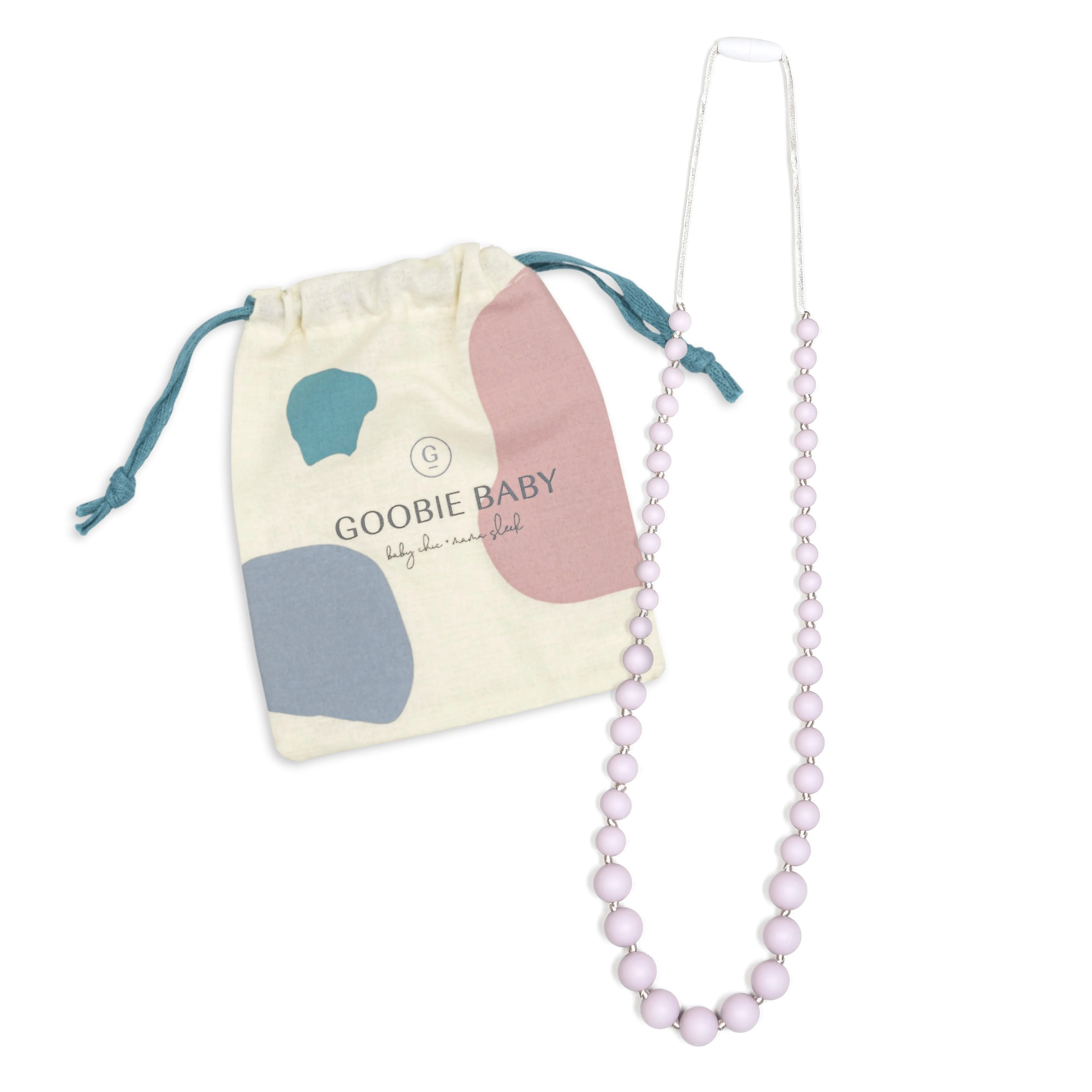 Audrey Teething Necklace - Lilac