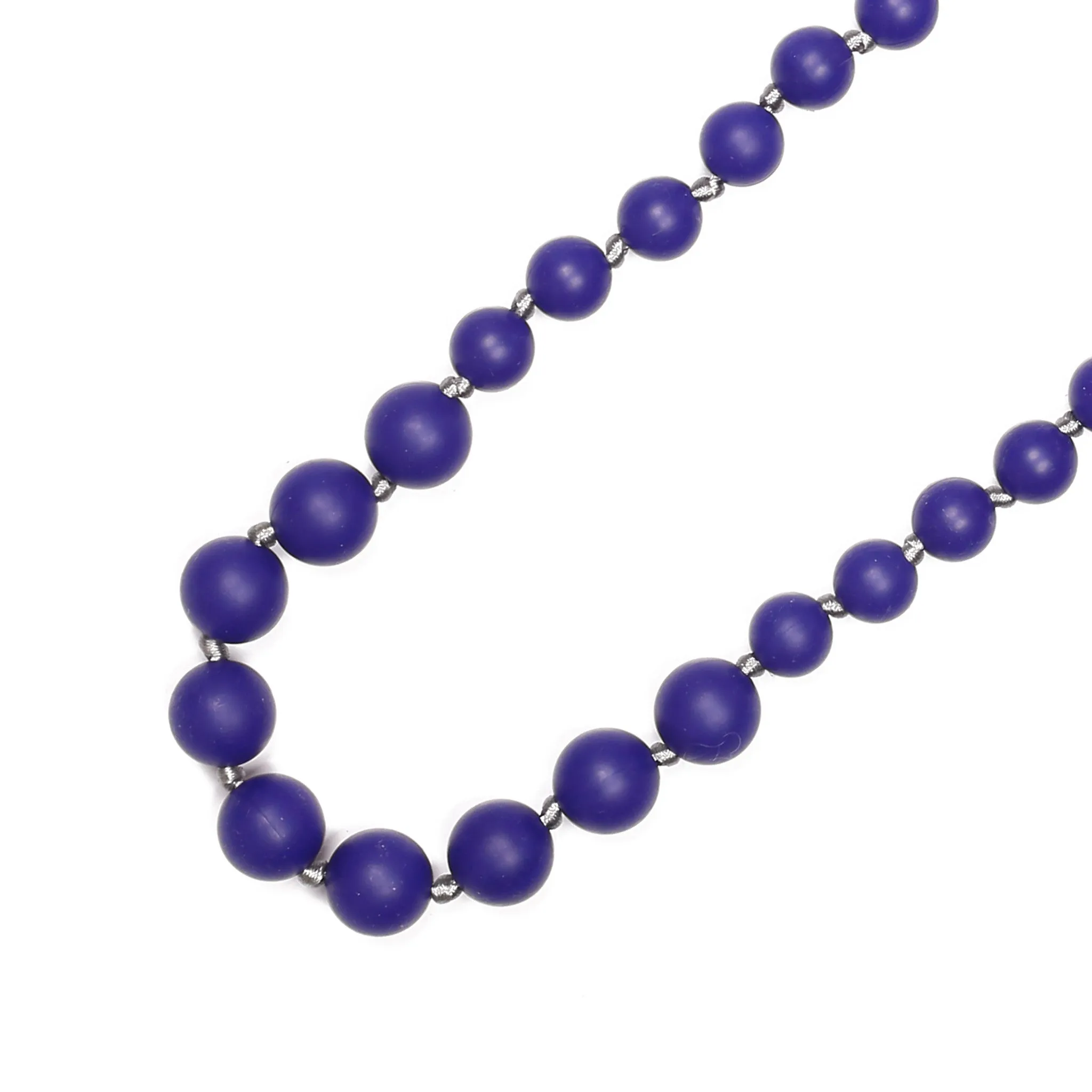 Audrey Teething Necklace - Navy