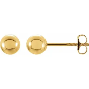 Ball Stud Earrings - Special Order