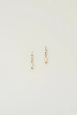 Bebe Pearl Drops Gold