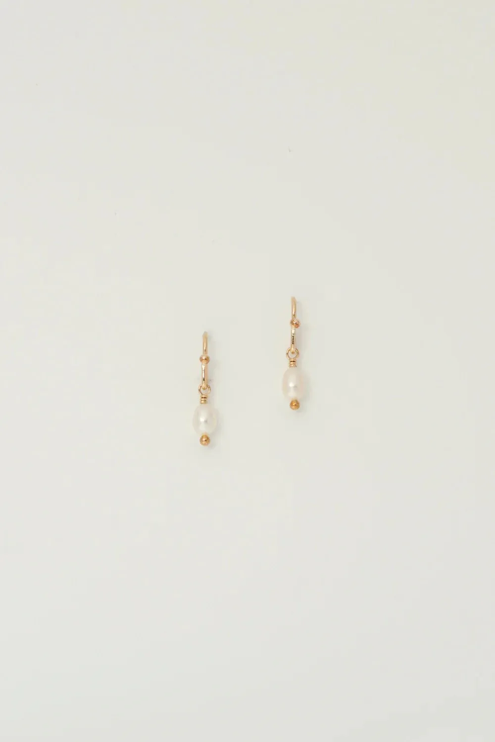 Bebe Pearl Drops Gold