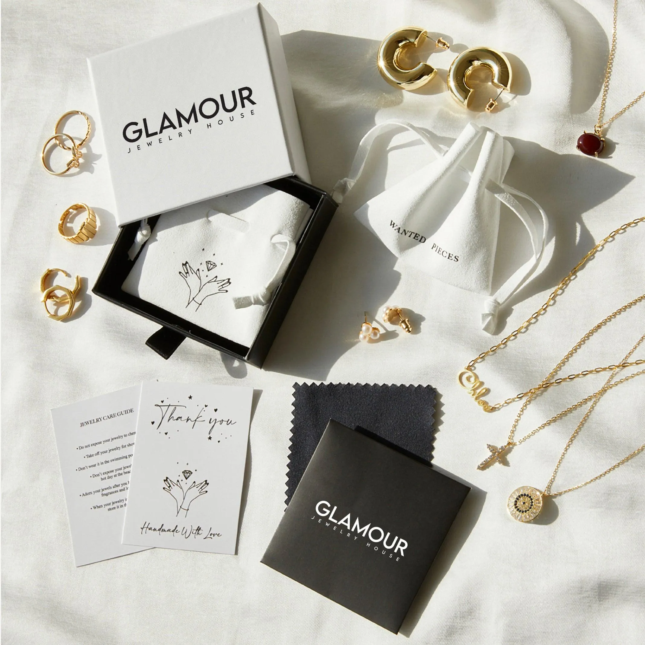 Birth Flower Name Necklace