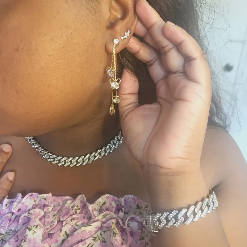 Blinged Out Hip Hop Jewelry