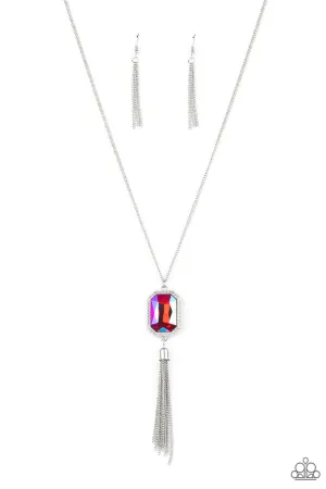 Blissed Out Opulence Pink Paparazzi Necklace