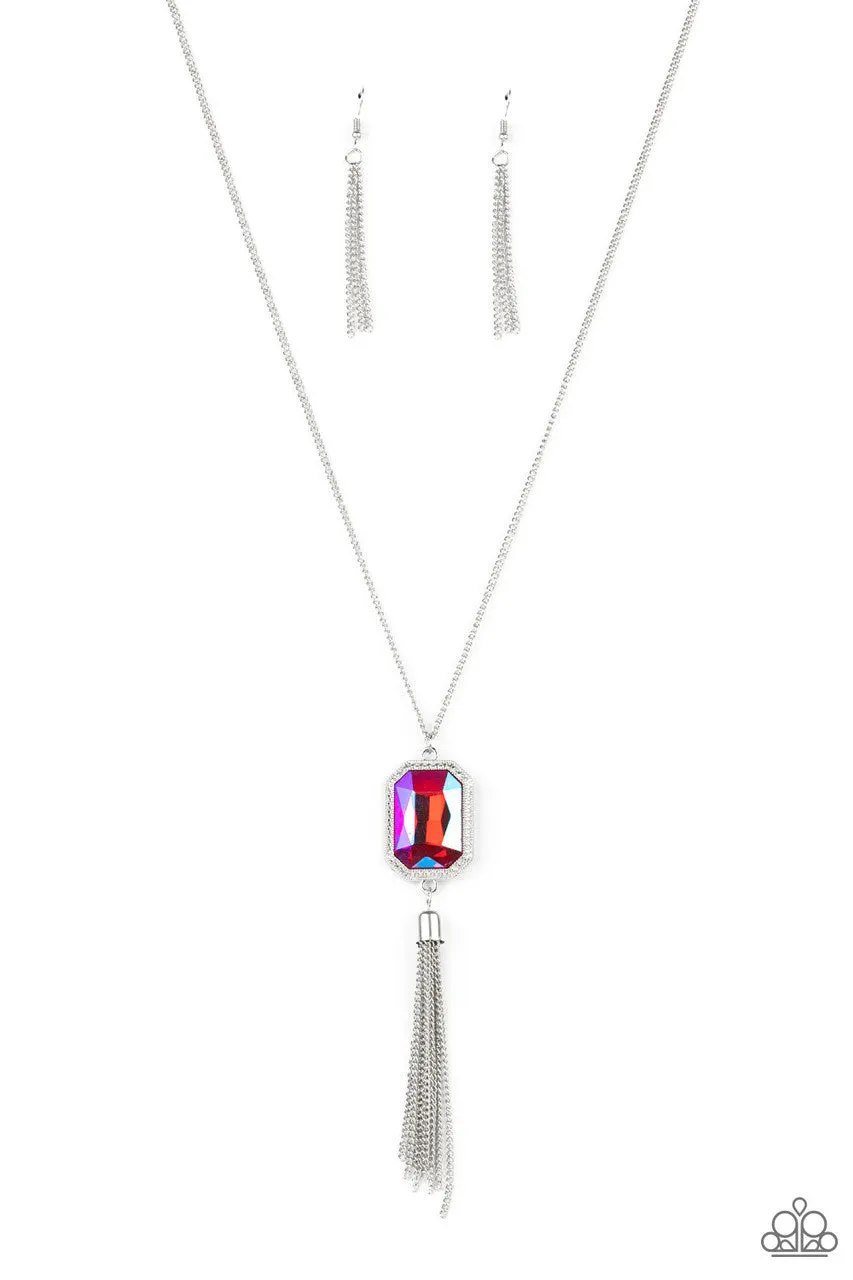 Blissed Out Opulence Pink Paparazzi Necklace