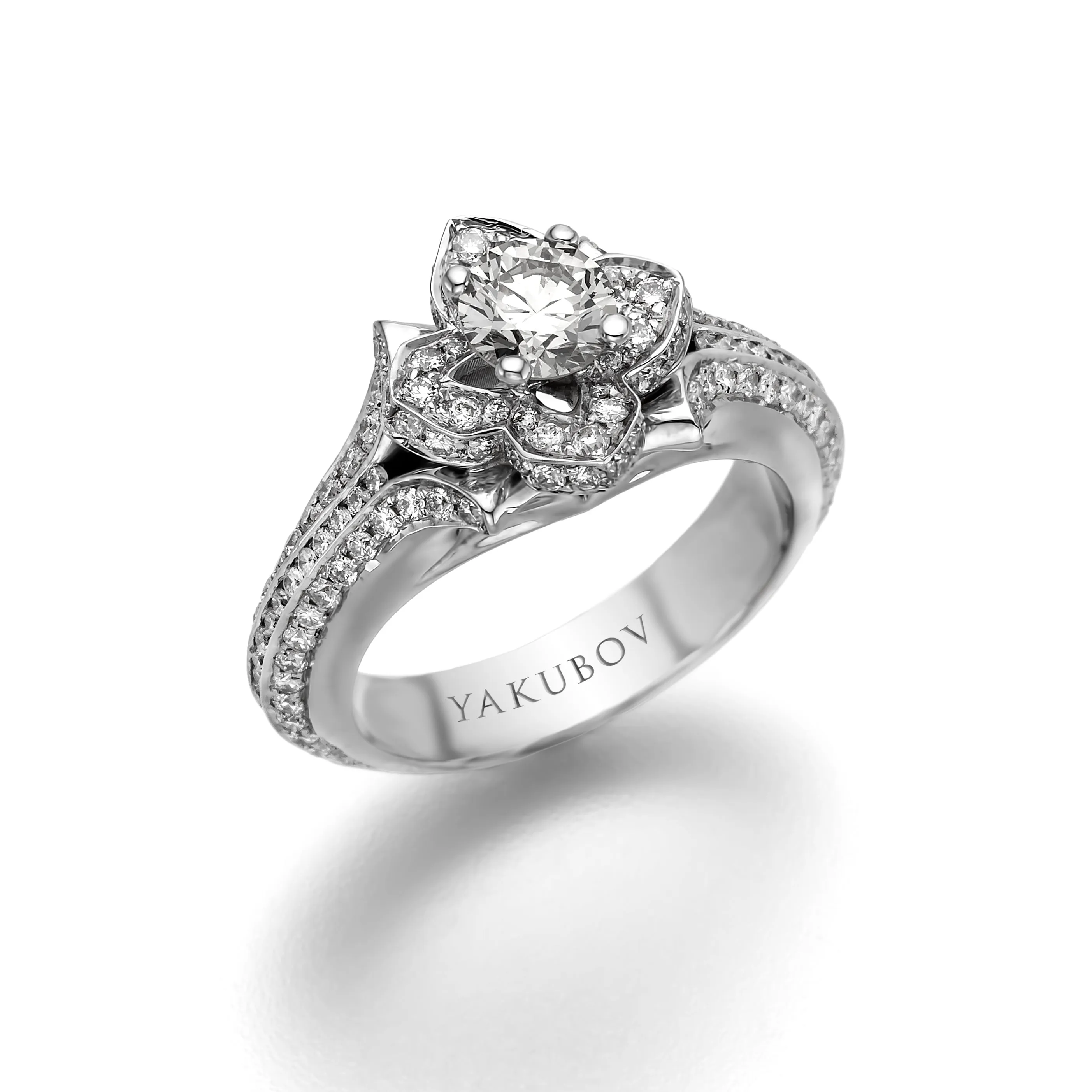Blossom Of Spring - Art Of Flower Design Ring -