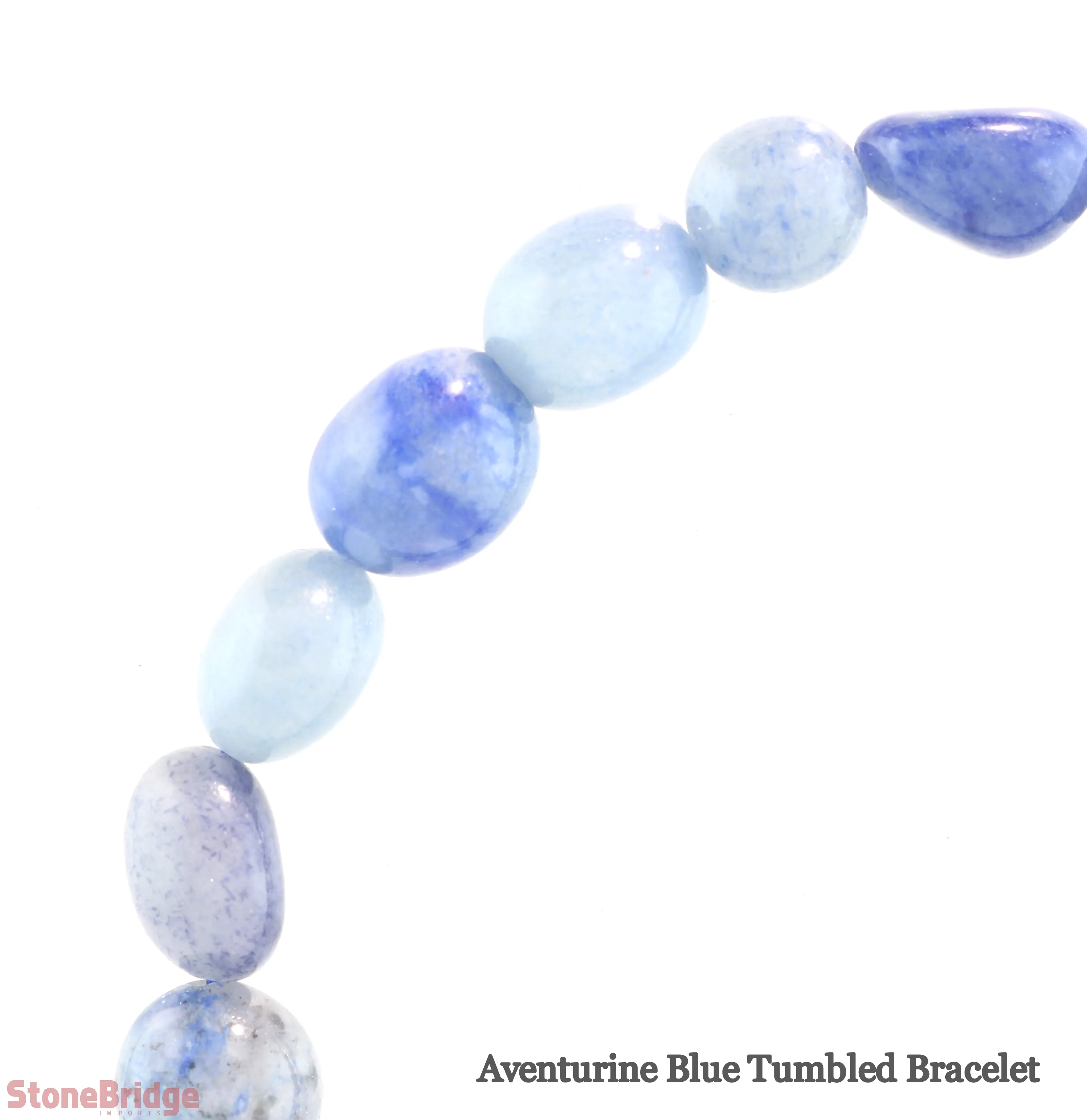 Blue Aventurine Tumbled Bracelets