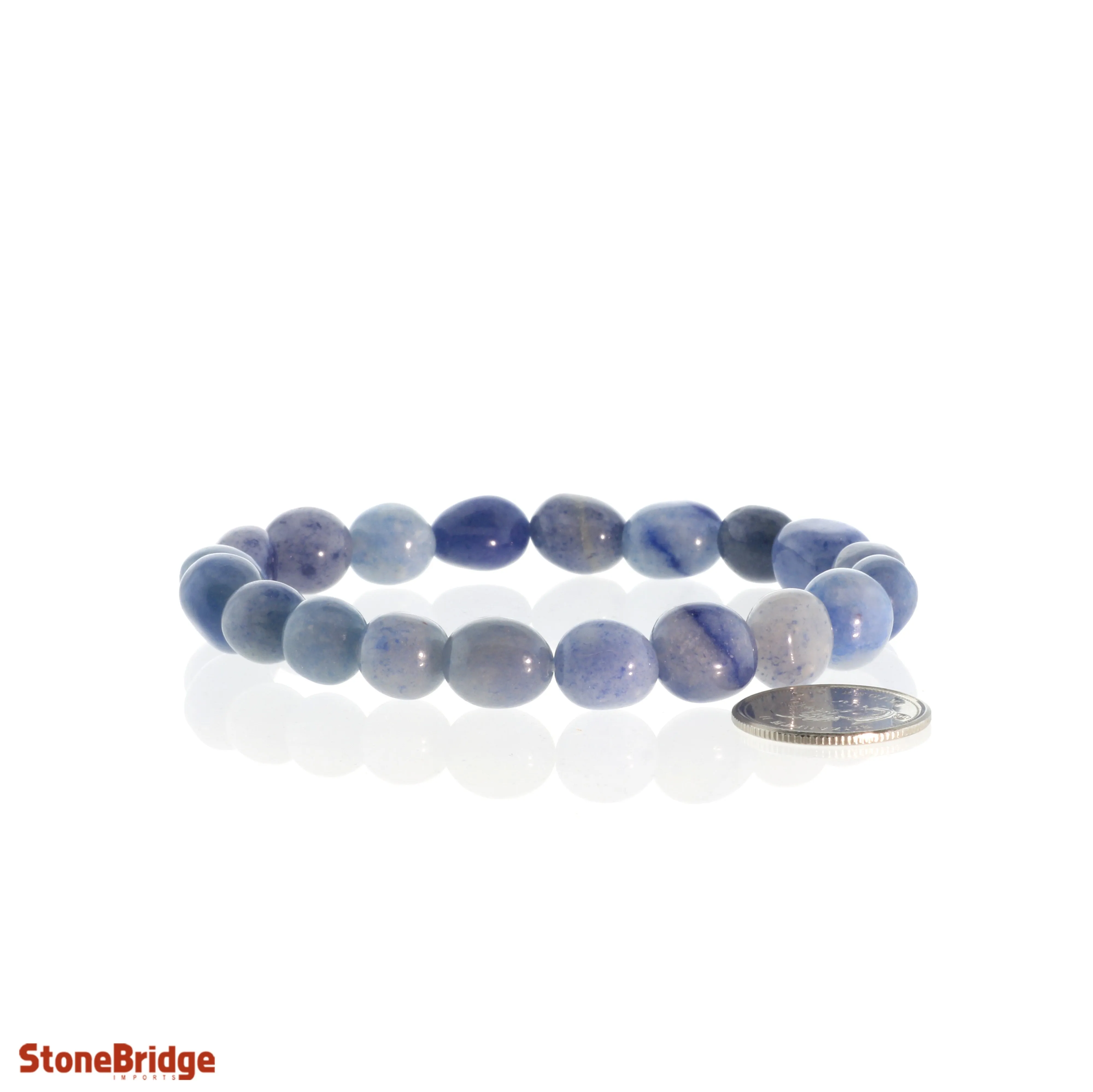 Blue Aventurine Tumbled Bracelets