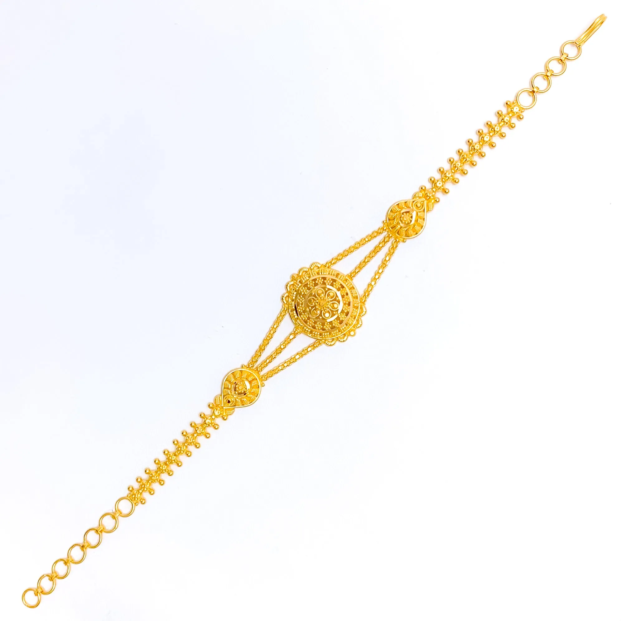 Bold Elegant 22k Gold Bracelet