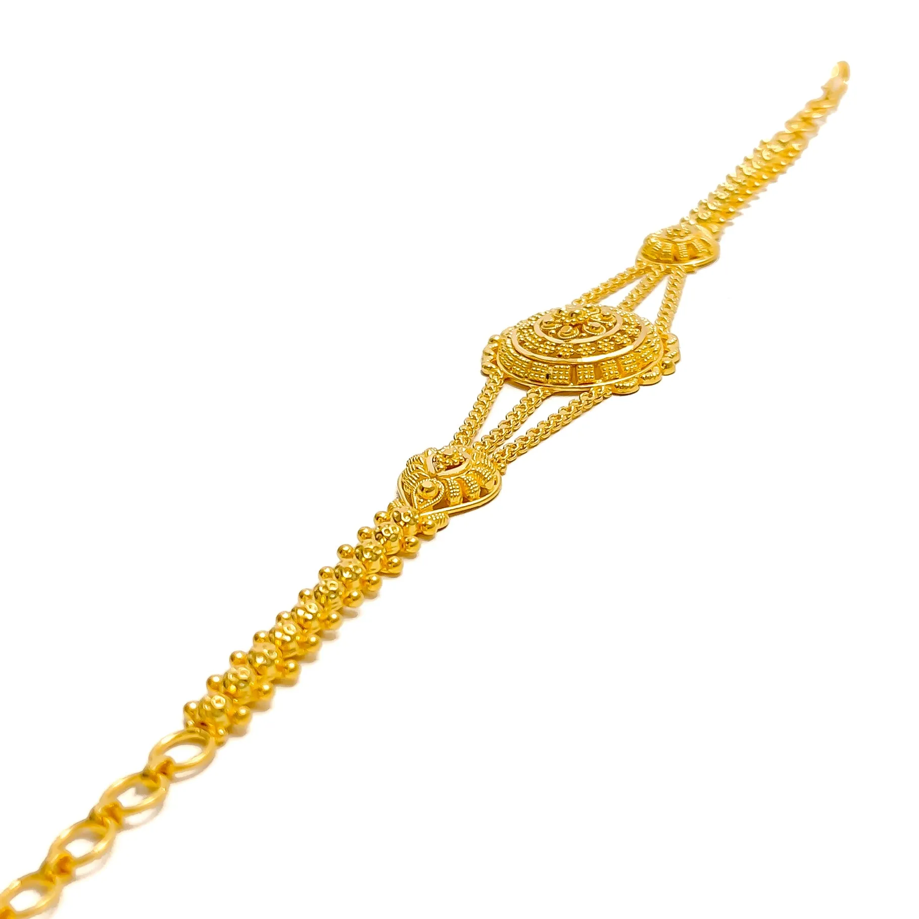 Bold Elegant 22k Gold Bracelet