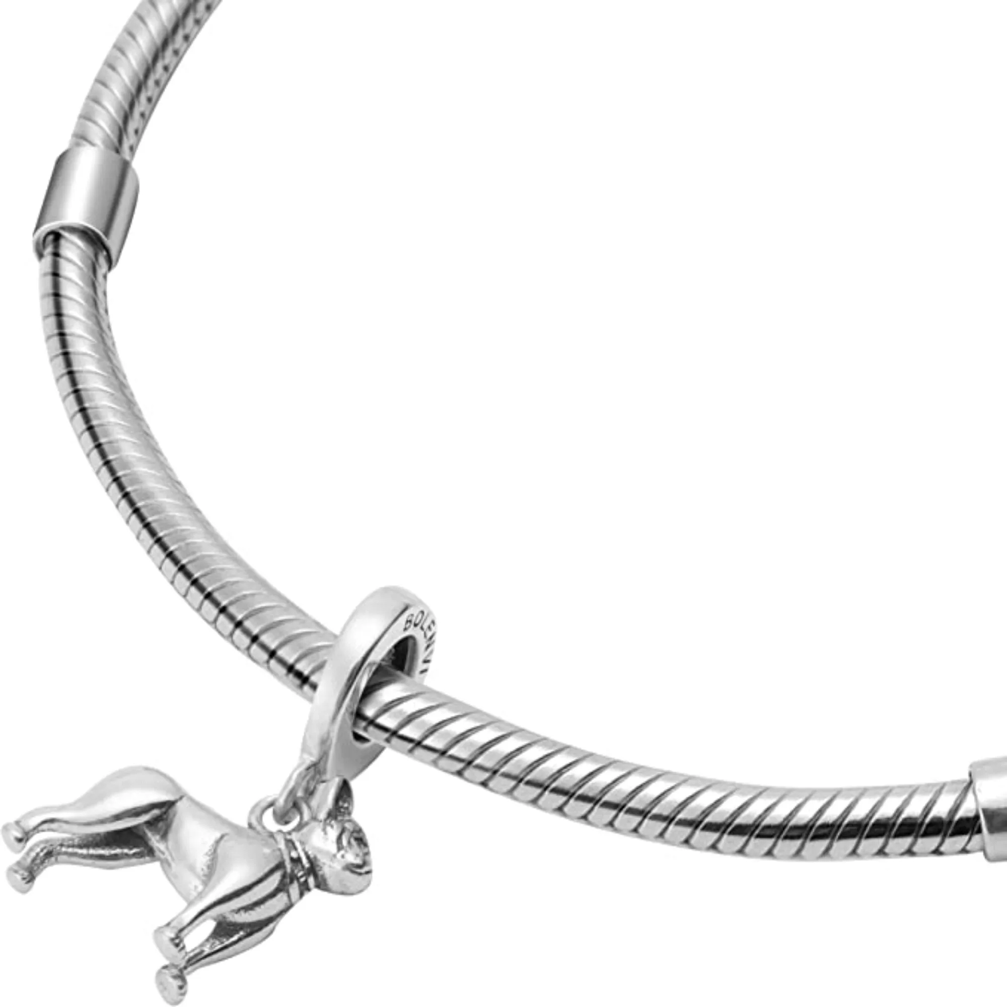 Boston Terrier Dog Breed Dangle Pendant Charm