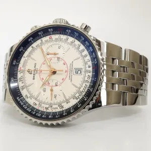 Breitling Navitimer Montbrillant Legende Chronograph White Dial 47MM A23340