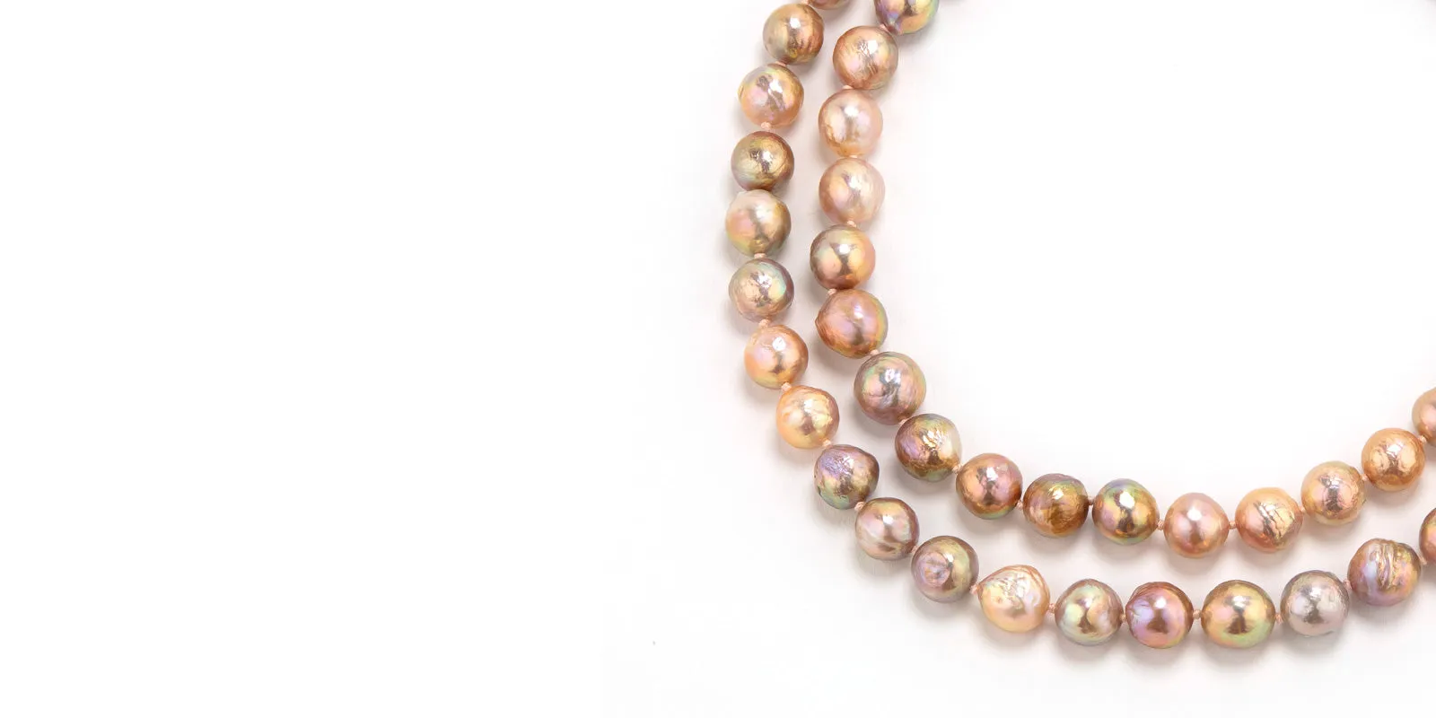 BRONZE 59 pearl necklace
