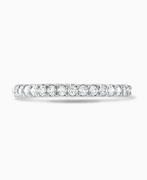 Brown & Newirth Diamond 0.25ct Half Eternity Wedding Band Ring