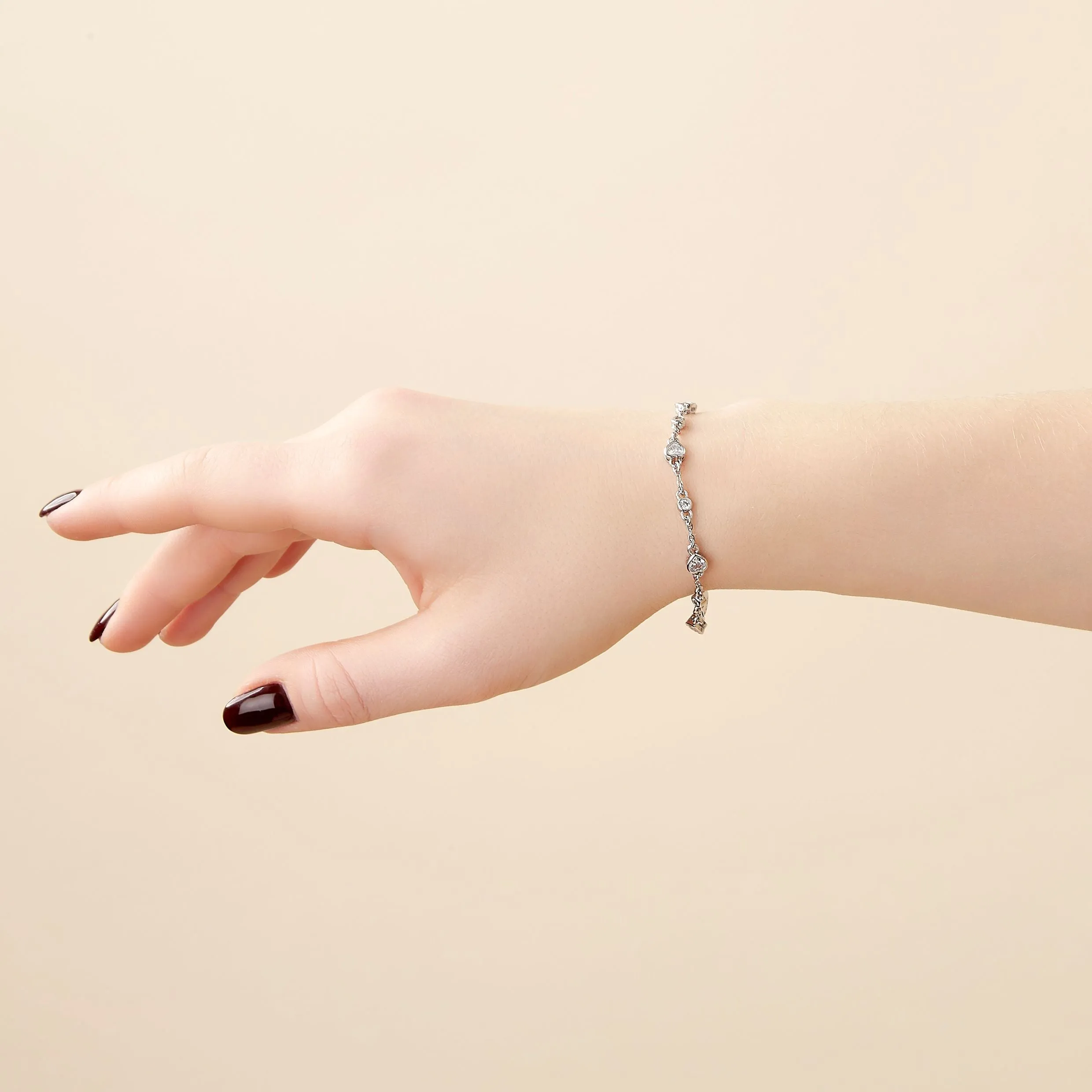 CACHAREL CJB437C - Bracelet Astrid Silver