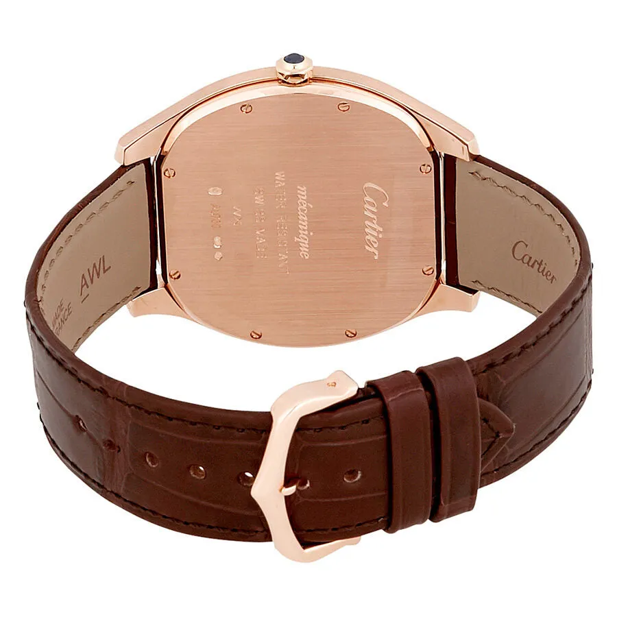 Cartier Drive de Cartier 18kt Rose Gold Extra-Flat Men's Hand Wound Watch WGNM0006