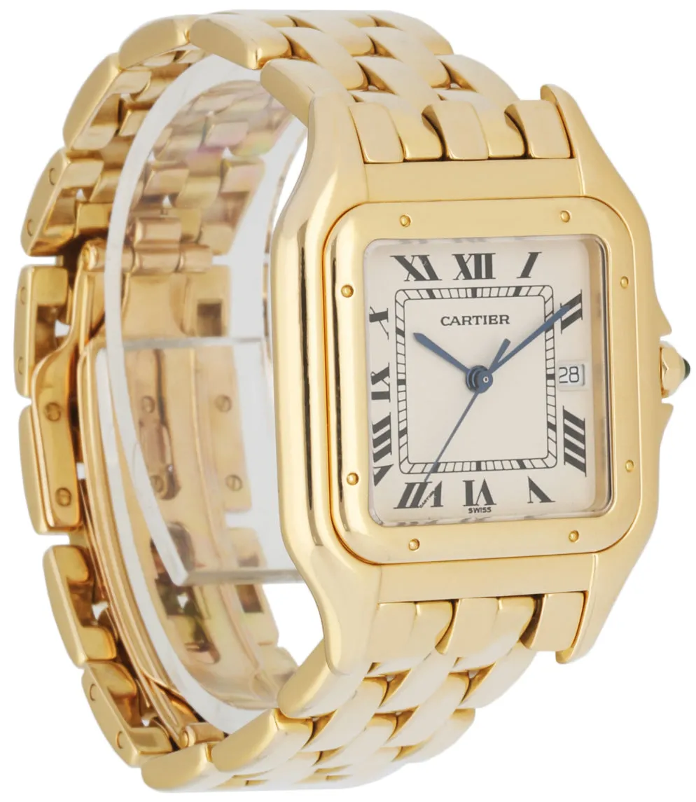 Cartier Panthere Jumbo 18K Yellow Gold Mens Watch